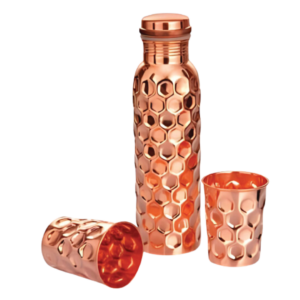 Morning Dew Diamond Copper Water Bottle